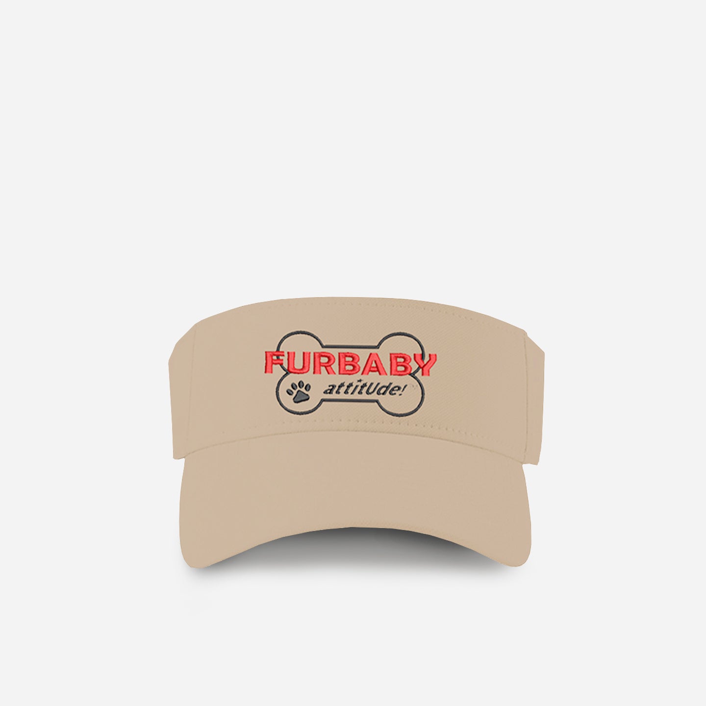 FURBABY KHAKI VISOR