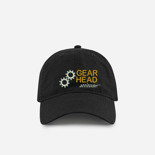 GEAR HEAD BLACK HAT