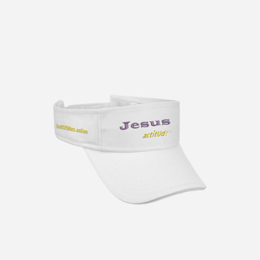 JESÚS ACTITUD WHITE VISOR