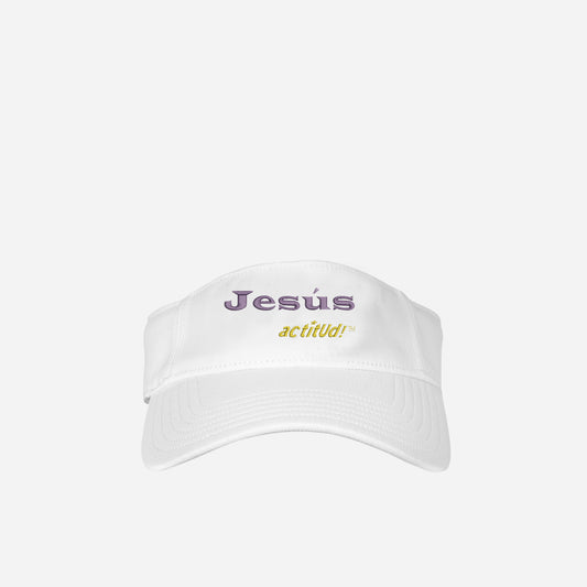 JESÚS ACTITUD WHITE VISOR