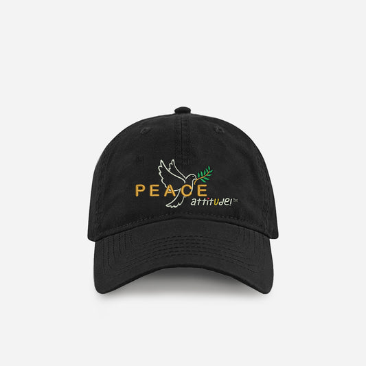 PEACE BLACK HAT